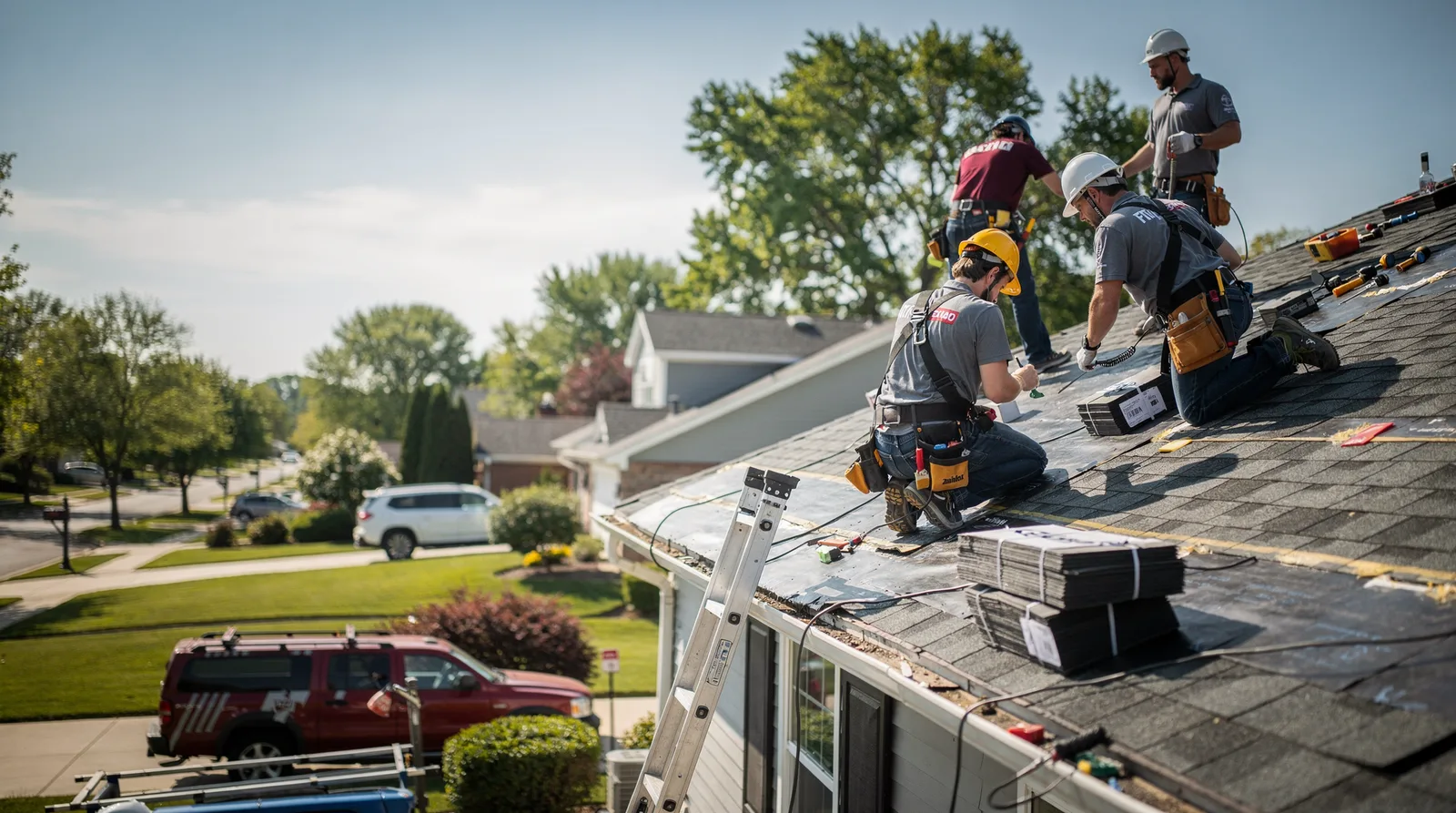 Roof Repair in Fisherville, KY around you